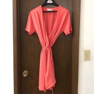 Aritzia Babaton Wallace Wrap Dress